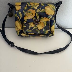 Lemon Print Patricia Nash Bag
